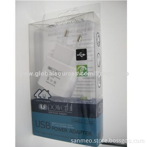 2 USB port travel charger, charges various digital devices, short-circuit protection and restorationNew